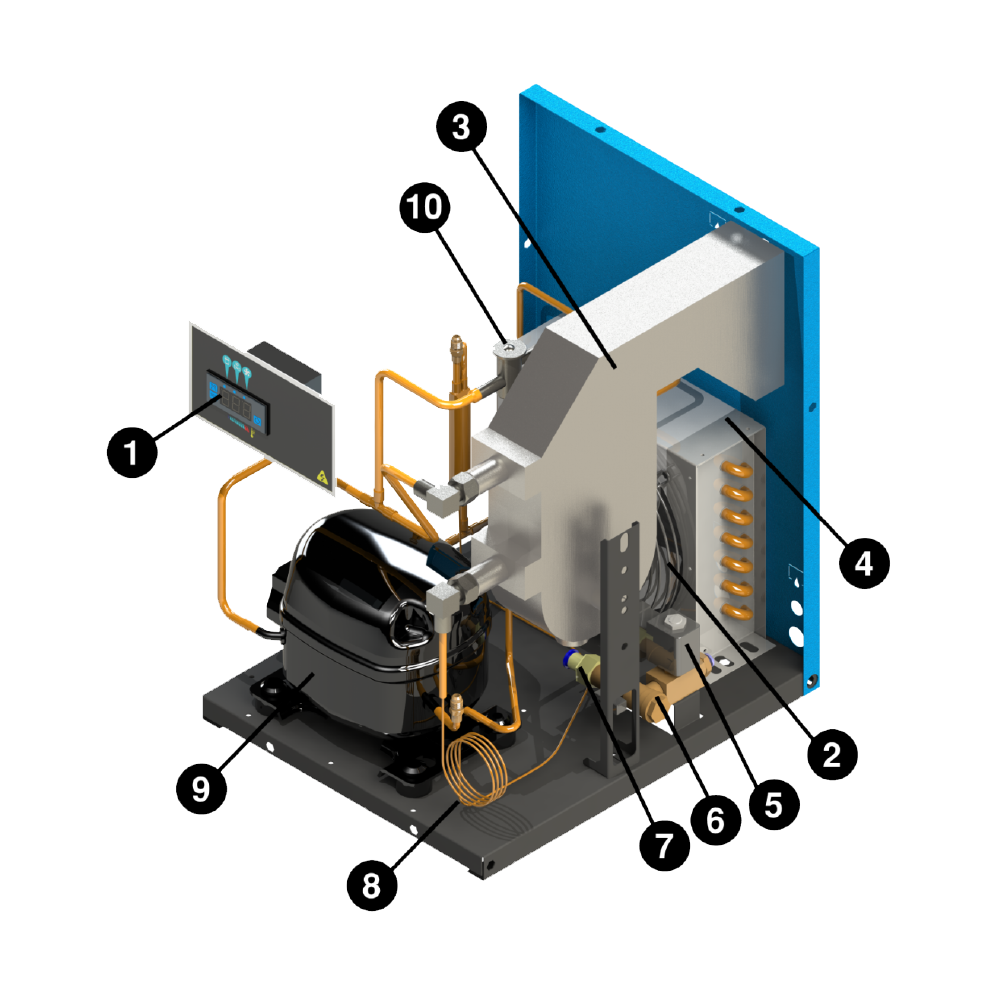 Osuszacz ziębniczy DSI-30, 500 l/min